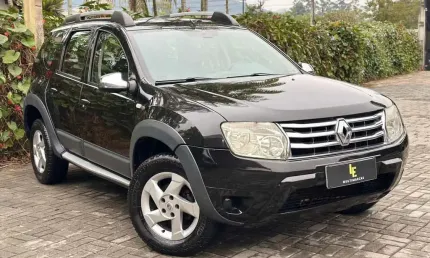 Renault duster dynamique 2.0 hi-flex 16v mec.  - preta - 2012/2013