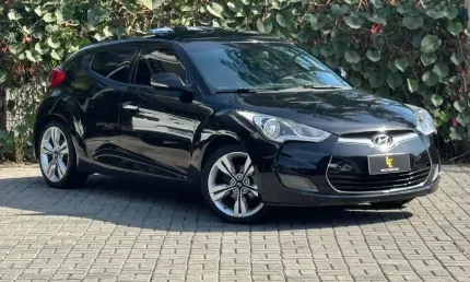 Hyundai veloster 1.6 16v  140cv aut.  - preta - 2012/2013