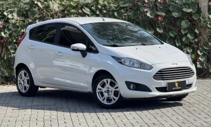 Ford fiesta 1.6 se 16v flex aut. 5p  - branca - 2016/2016