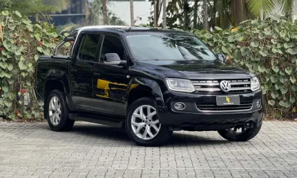 Volkswagen amarok high.cd 2.0 16v tdi 4x4 dies. aut - preta - 2016/2016