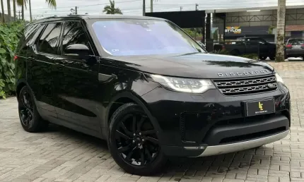 Land rover discovery se 3.0 v6 4x4 td6  diesel aut.  - preta - 2018/2018