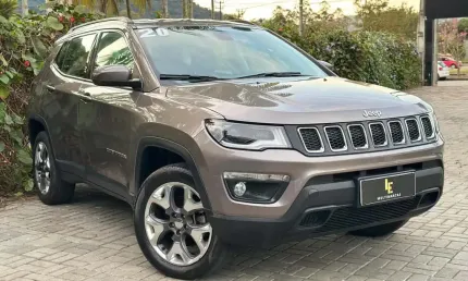 Jeep compass longitude 2.0 4x4 dies. 16v aut.  - cinza - 2020/2020