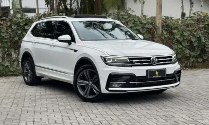 Volkswagen tiguan allspac r-line 350 tsi 2.0 4x4  - branca - 2020/2020