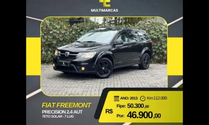 Fiat freemont emot./precision 2.4 16v 5p aut.  - preta - 2012/2013