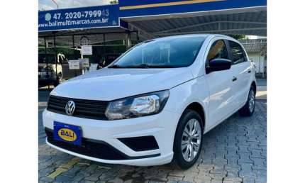 Volkswagen gol 1.6 msi flex 8v 5p  - branca - 2020/2021