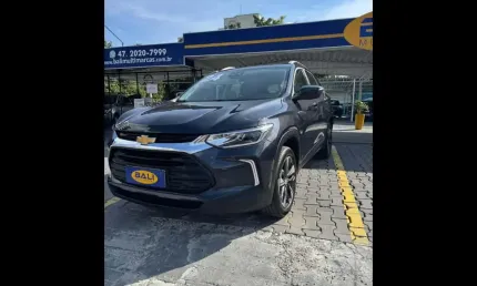 Chevrolet tracker premier 1.2 turbo 12v flex aut.  - cinza - 2023/2024