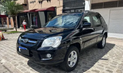 Raridade sportage 2.0 automática c/ somente 135.000 km -  aceita troca