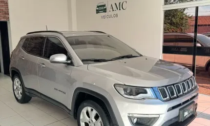 Jeep compass longitude cinza 