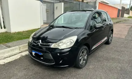 31.900,00 / c3 origine 1.5 2013 preto completo 