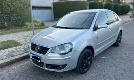 36.900,00 / polo sedan flex 1.6 2011 completo prata impecavel