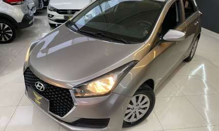 Hyundai hb20 1.0 unique  prata 2019