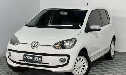 Volkswagen up black white red ma 2015