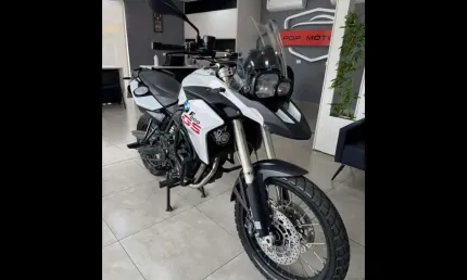 Bmw f 800 gs adventure f800 - branca - 2014/2014
