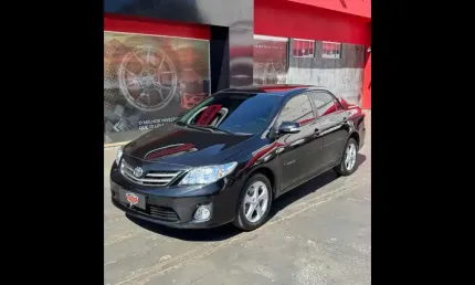 Toyota corolla gli 1.8 flex aut. 2014 - preta - 2013/2014