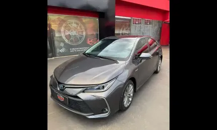 Toyota corolla altis híbrido 2022 - cinza - 2021/2022