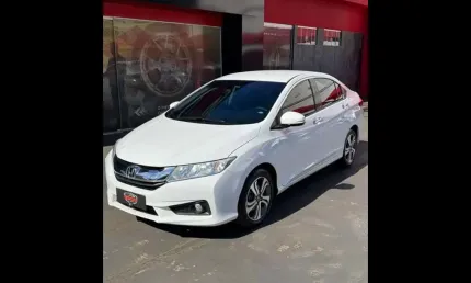 Honda city ex aut 2015 - branca - 2015/2015
