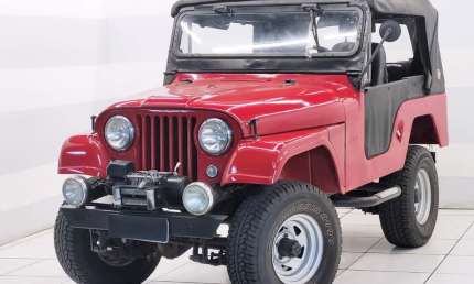 Willys jeep 1956 2.6 6 cilindros 12v gasolina 2p manual
