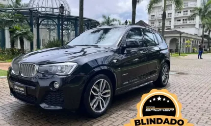 Bmw x3 2015 3.0 35i m sport 4x4 24v gasolina 4p automático