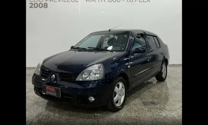 Renault clio sed. privilège hi-flex 1.6 16v 4p