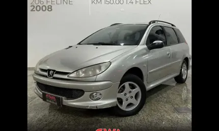 Peugeot 206 feline 1.4/ 1.4 flex 8v 5p
