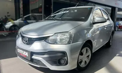 Toyota etios 2018 1.5 xs sedan 16v flex 4p automático