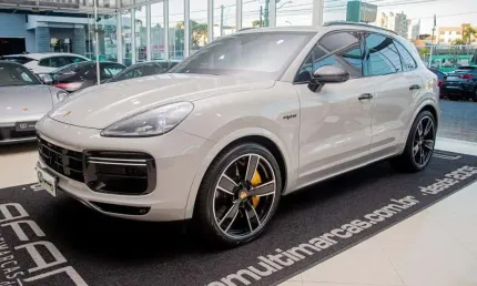 Porsche cayenne turbo s 4.0 bi-tb 680cv 4wd aut./2022 (blindado, hybrid)