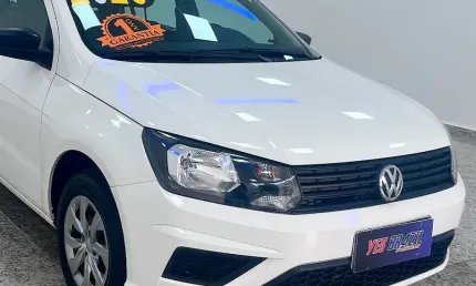 O volkswagen gol 2023 baixa kilometragem  e 1 ano de garantia