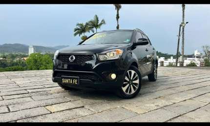 Ssangyong korando 2.0  t.diesel awd aut - preta - 2014/2015