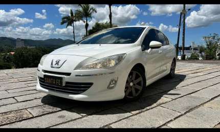 Peugeot 408 allure  - branca - 2012/2013