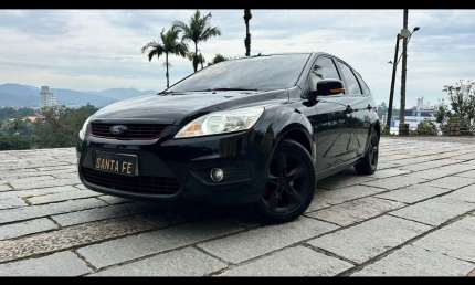 Ford focus 2.0l ha - preta - 2009/2009