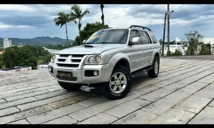 Mitsubishi pajero mc/ flex - prata - 2010/2010
