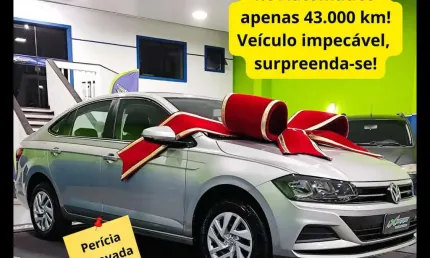 Virtus 1.6 2020 at, apenas 43.000 km, veículo impecável!