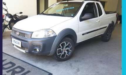 Fiat strada branca cabine estendida