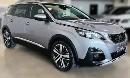 5008 griffe 1.6 aut turbo - 7 lugares - teto solar - periciado - revisado - pneus novos