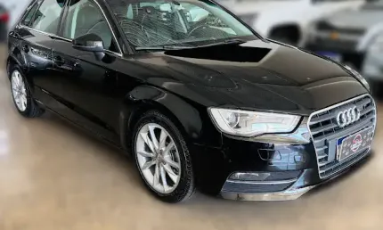 Audi a3 sportback 1.8 tsfi - revisada - periciada - pneus novos - bancos em couro - multimidia