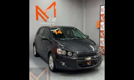 Chevrolet sonic hb ltz 1.6 16v flexpower 5p aut.  - cinza - 2014/2014