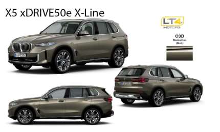 Bmw x5 2025 3.0 i6 turbo híbrido xdrive50e x-line automático