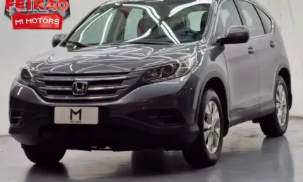 Honda crv lx 2.0 flex cvt - 2013 - cinza