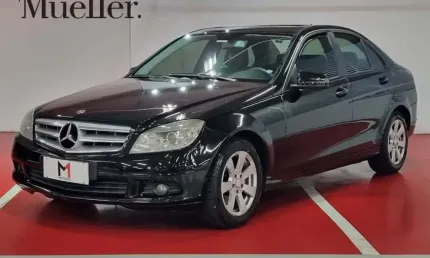 Mercedes-benz c 200 avantgarde kompressor 1.8 gasolina automatizado - 2010 - preto