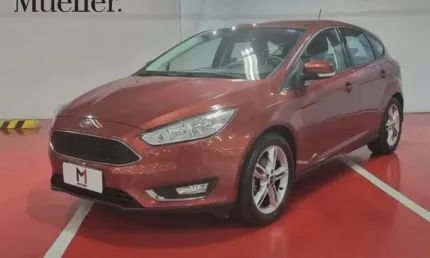 Ford focus hatch se 1.6 flex manual - 2018 - vermelho