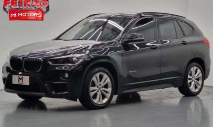 Bmw x1 sdrive 20i active 2.0 turbo flex automático - 2017 - preto