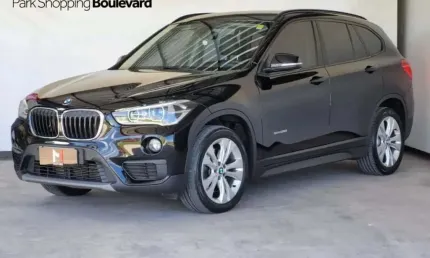 Bmw x1 2.0 16v turbo activeflex sdrive20i - 2018 - preta