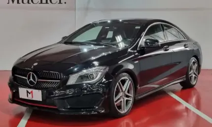 Mercedes-benz cla 250  sport 2.0 cgi 4matic 7g-dct gasolina - 2015 -  preto