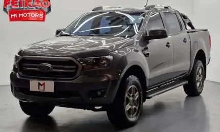 Ford ranger xls cd 2.2 4x4 diesel automático - 2022 - cinza