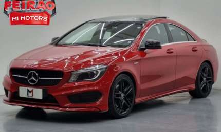 Mercedes-benz cla 250 sport 2.0 turbo gasolina automatizada - 2015 - vermelho