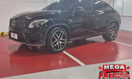 Mercedes-benz gle 43 amg 3.0 v6 gasolina coupé 4matic 9g-tronic - 2017 - preta