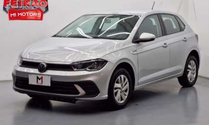 Volkswagen polo comfortline 1.0 170 tsi automático - 2024 - prata