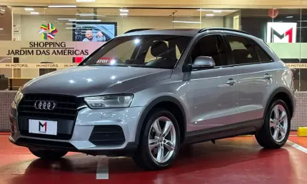 Audi q3 ambition 1.4 tfsi  flex 4p s tronic - 2017 - prata
