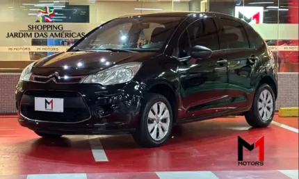 Citroën c3 origine 1.5  8v flex 4p manual - 2014 - preto