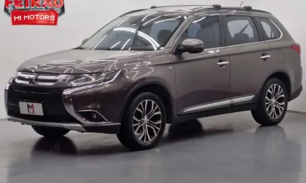 Mitsubishi outlander gt 3.0 4x4 gasolina automático 7 lugares - 2016 - marrom